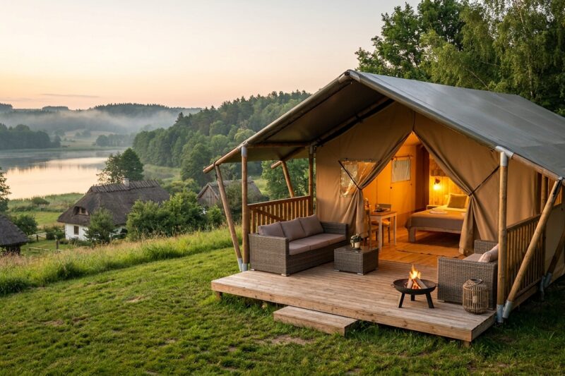 Najlepsze campingi na Kaszubach 2026 – Ranking pól namiotowych i kempingów