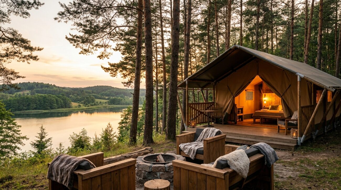 Najlepsze campingi na Mazurach 2026 – Ranking pól namiotowych i kempingów