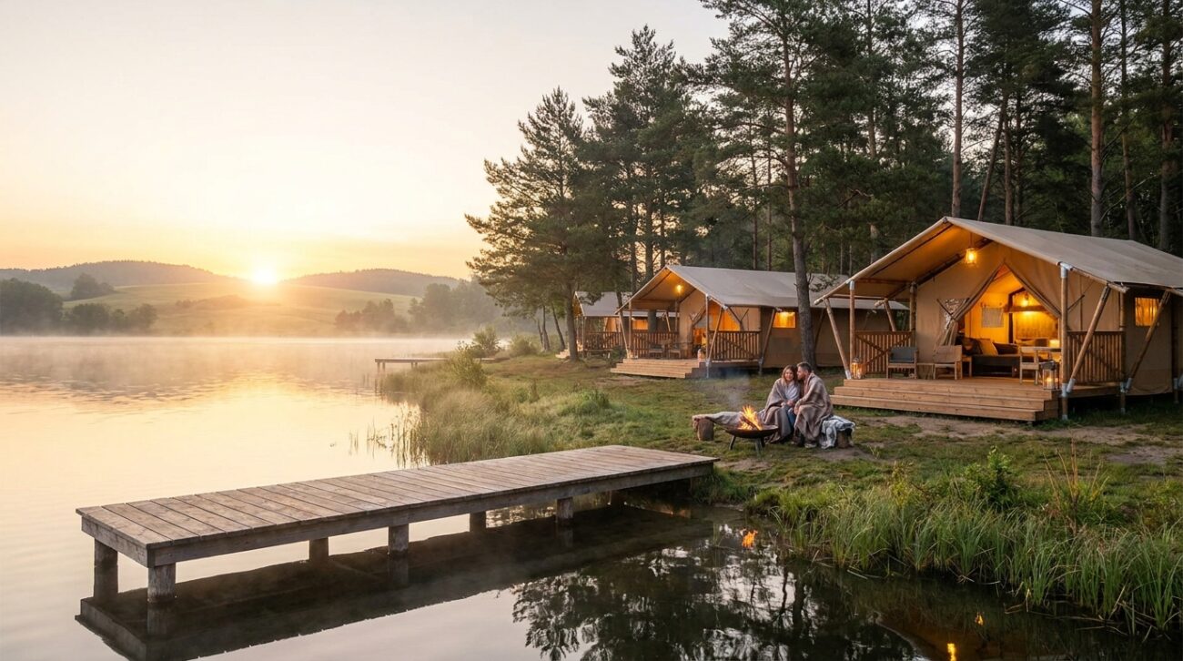 Najlepsze campingi nad Jeziorem Drawsko 2026 – Ranking i opinie