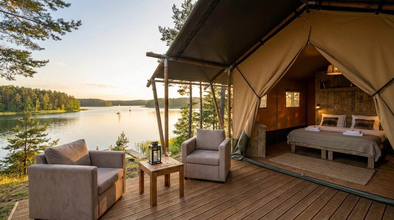 Najlepsze campingi nad Jeziorem Mamry 2026 – Ranking i opinie