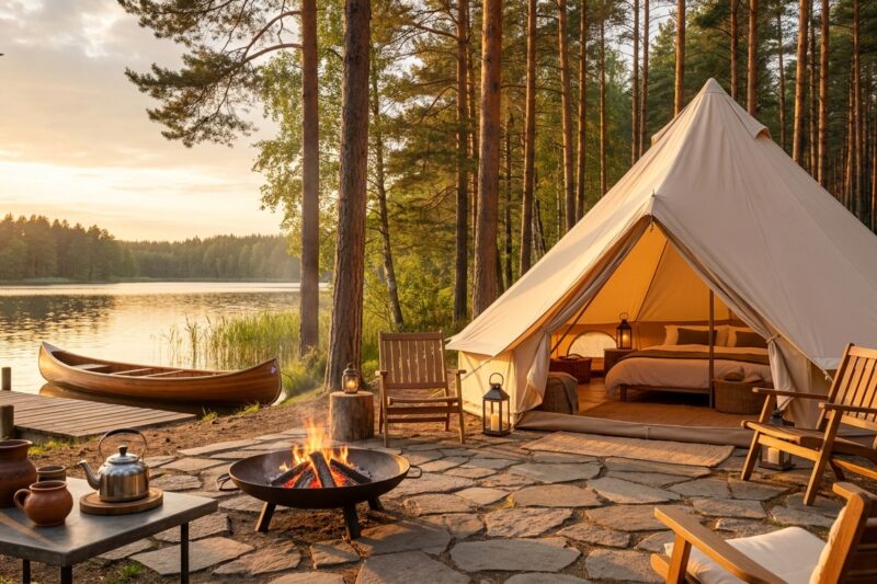 Najlepsze campingi w Borach Tucholskich 2026 – Ranking topowych noclegów na łonie natury