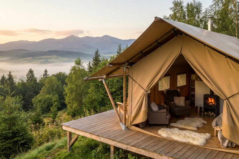Najlepsze campingi w Szklarskiej Porębie i okolicach 2026 – Ranking najlepszenoclegi.pl