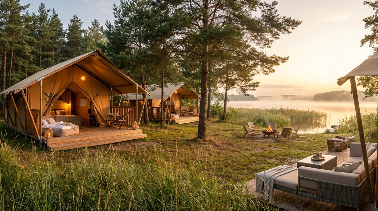 Ranking campingów nad Jeziorem Śniardwy 2026 – Najlepsze Pola Namiotowe i Kempingi