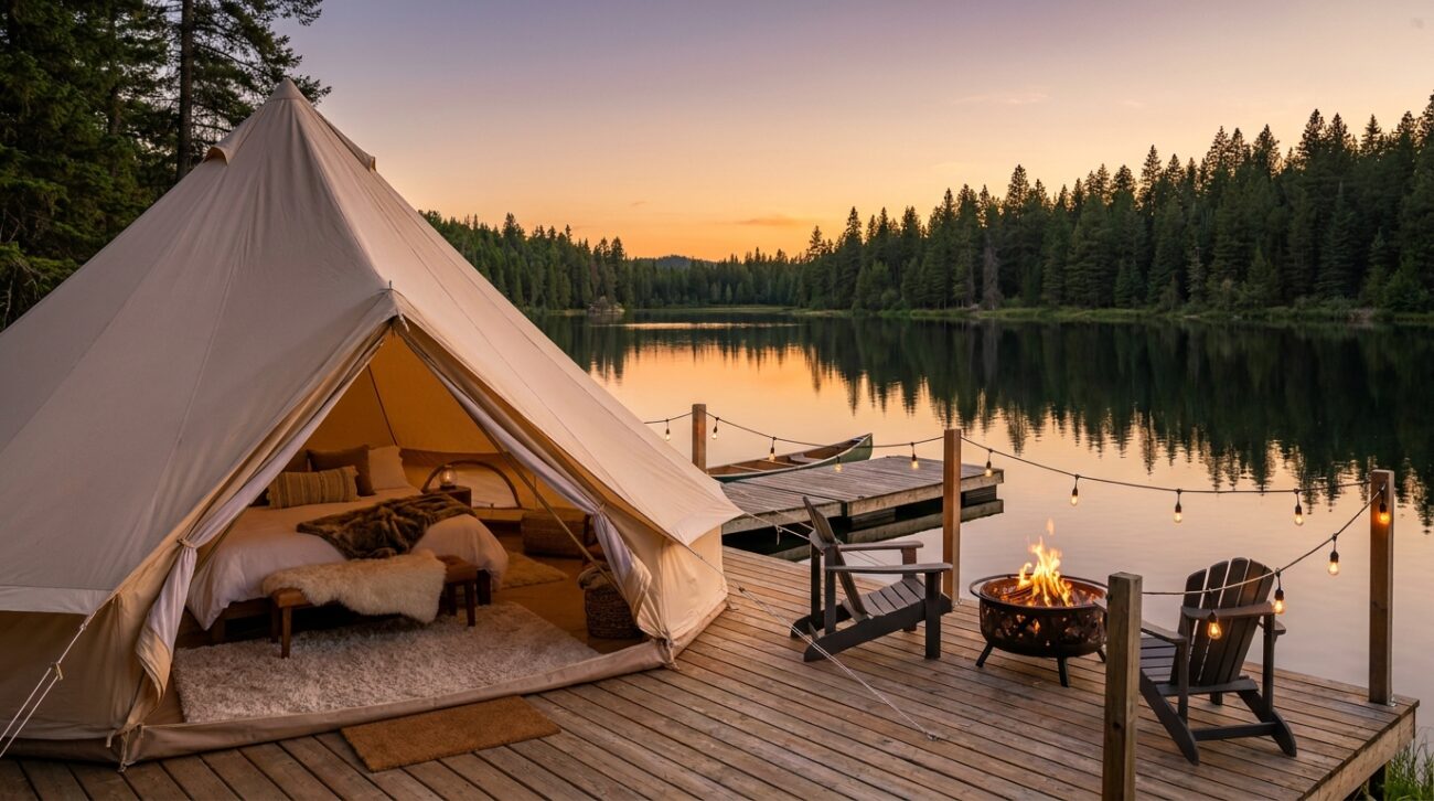 Ranking campingów w okolicach Giżycka 2026 – Najlepsze kempingi i pola namiotowe