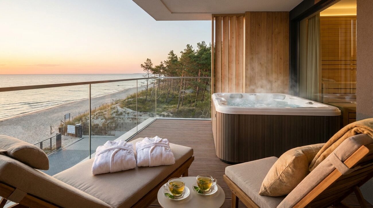 Ranking hoteli SPA w Juracie 2026 – Najlepsze luksusowe noclegi nad morzem