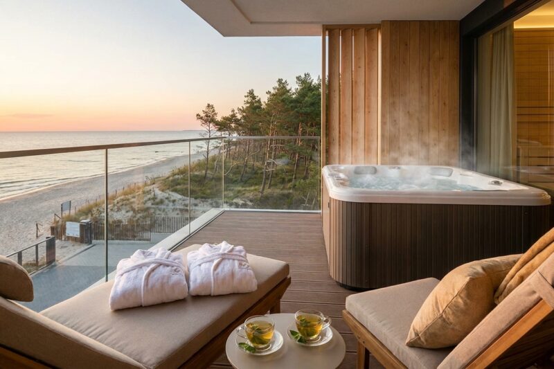Ranking hoteli SPA w Juracie 2026 – Najlepsze luksusowe noclegi nad morzem
