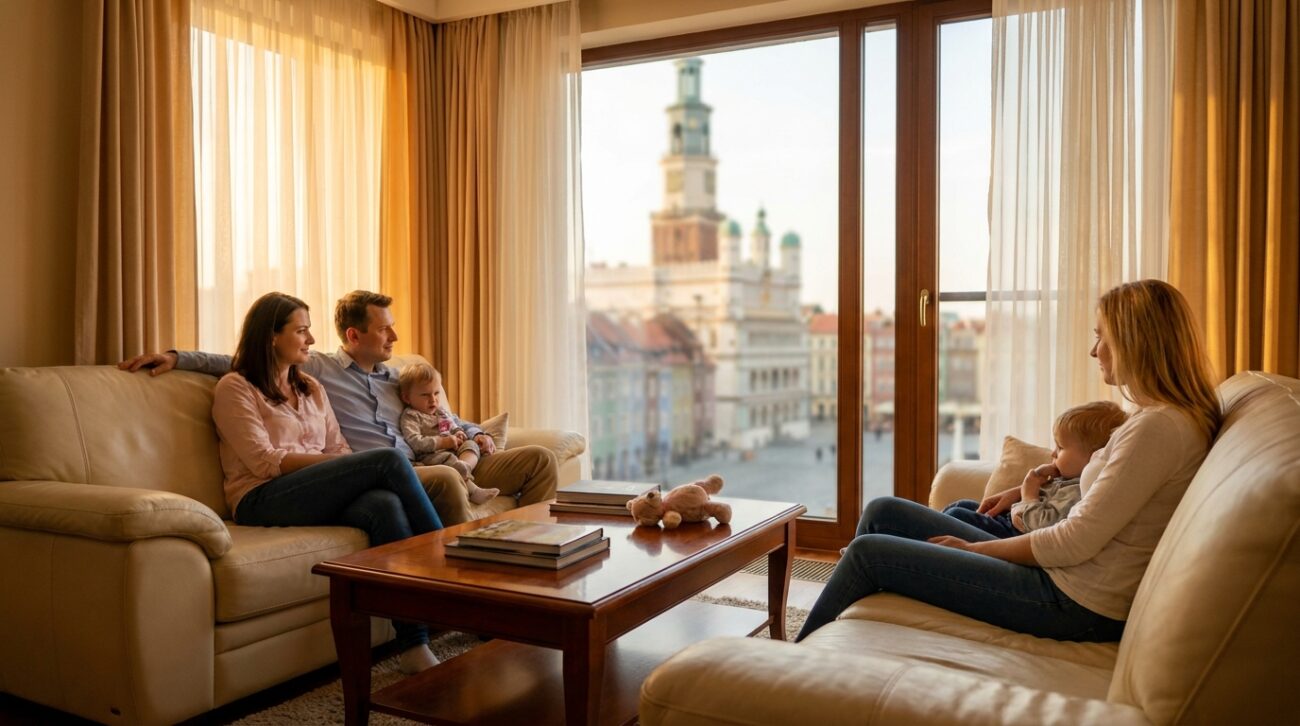 Ranking noclegów dla rodzin z dziećmi w Poznaniu 2026 – Najlepsze miejsca