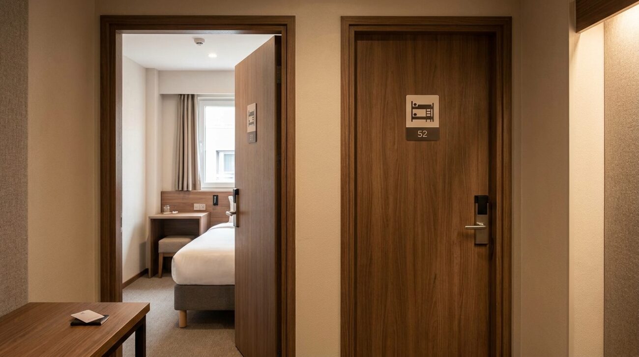 Czy hostel ma prywatne pokoje?