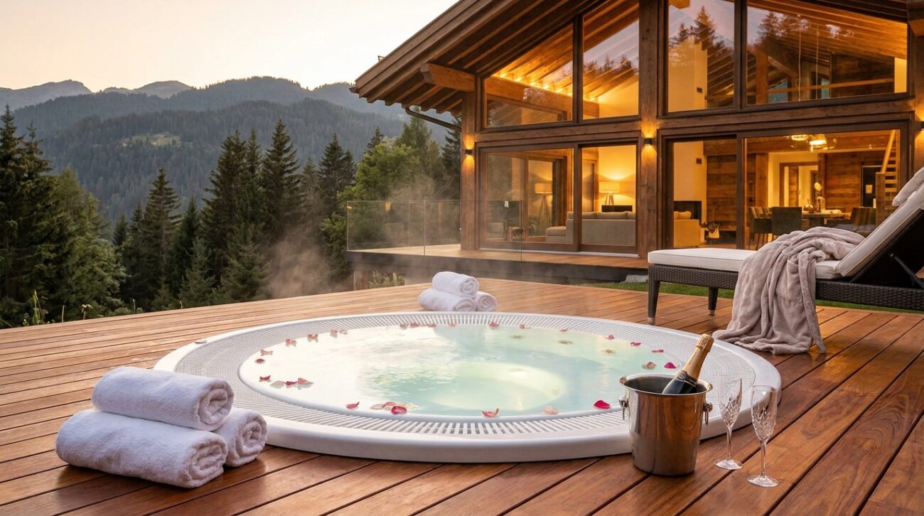 Trend noclegów premium z jacuzzi