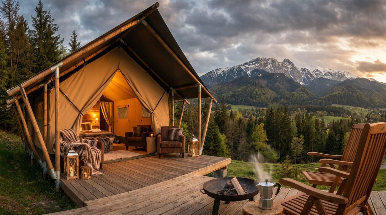 Najlepsze campingi i glampingi w okolicach Zakopanego 2026 – Ranking noclegów