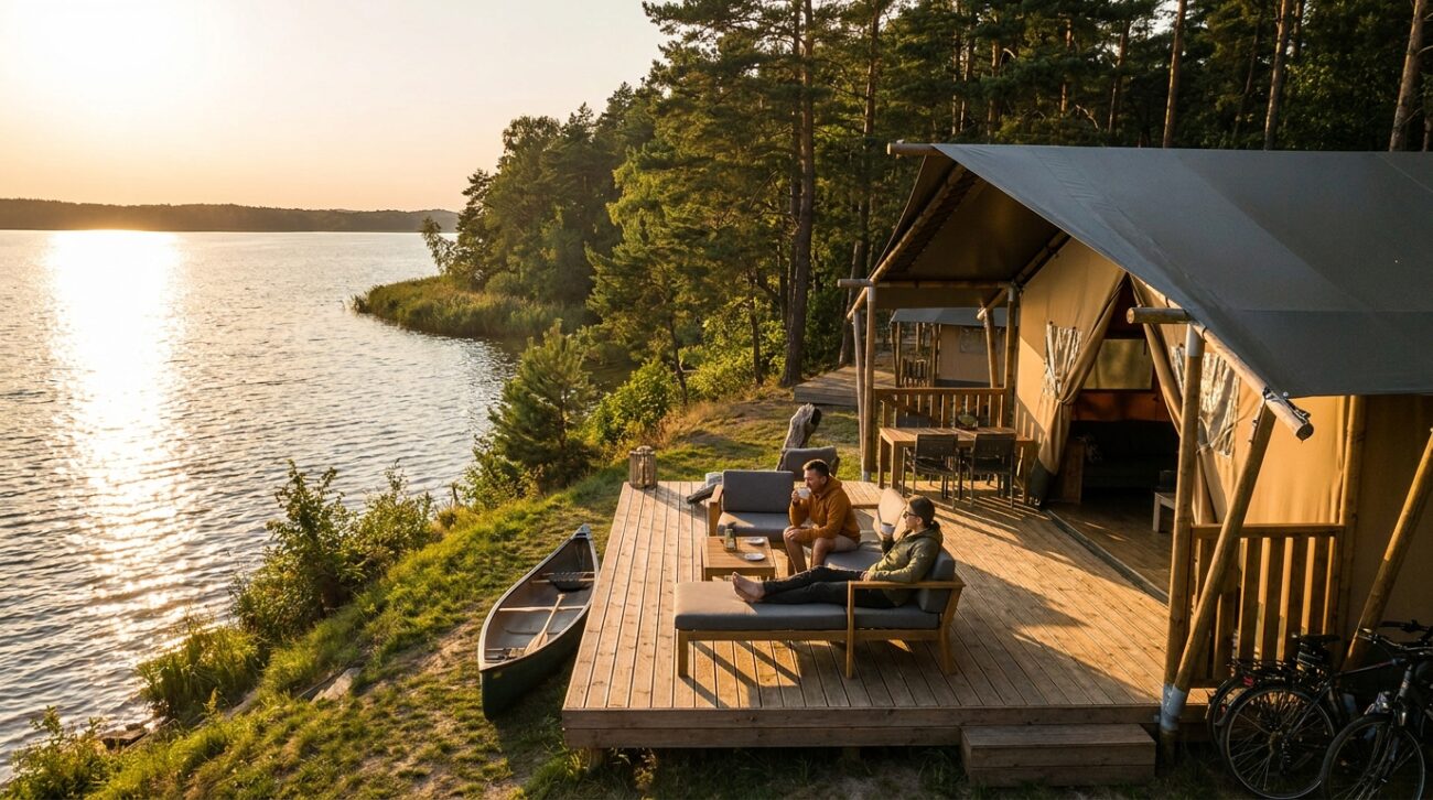 Najlepsze campingi i ośrodki nad Zalewem Zegrzyńskim 2026 – Ranking noclegów