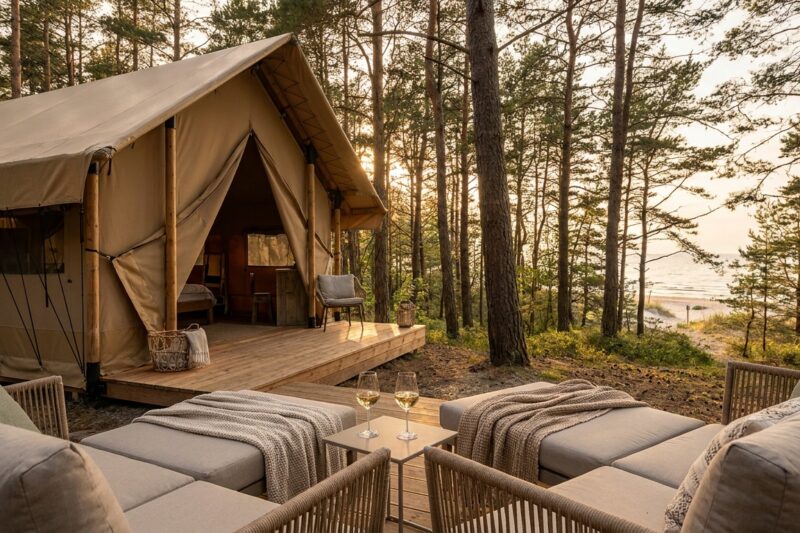 Najlepsze campingi w okolicach Ustki 2026 – Ranking noclegów