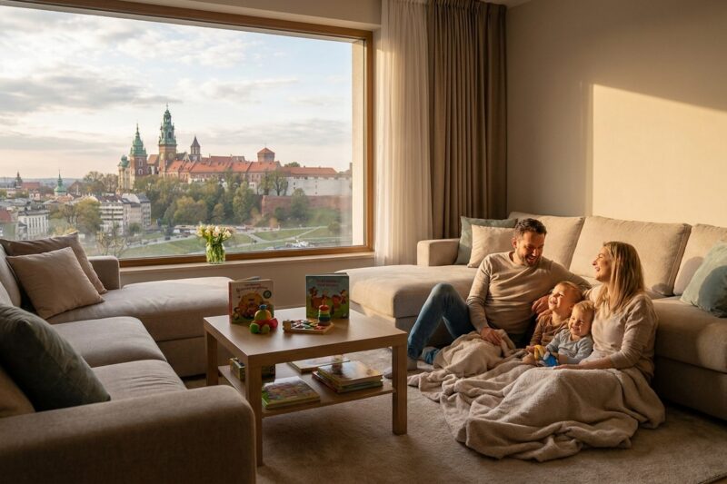 Ranking noclegów dla rodzin z dziećmi w Krakowie 2026 – Najlepsze hotele i apartamenty